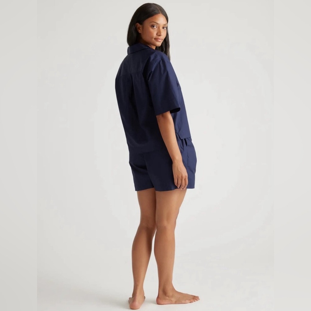 Quince Cotton shorts set NEW